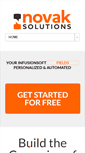 Mobile Screenshot of novaksolutions.com